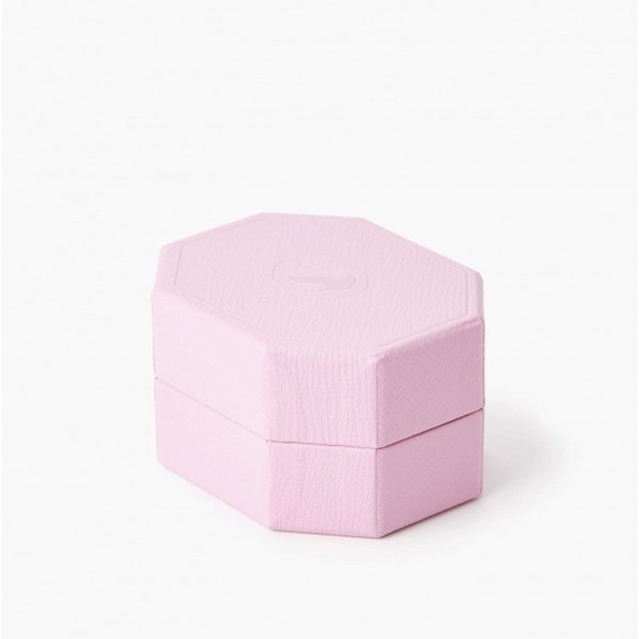 Swarovski Blue Lucent Octagon Hoop Earrings - Picture 10 of 15